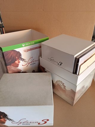 Syberia 3 - Collector's ed - Sin juego! - Xbox one