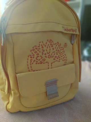 Mochila Timberland juvenil amarilla