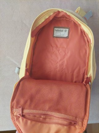 Mochila Timberland juvenil amarilla