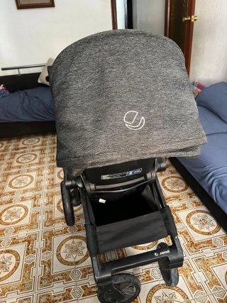 Carrito de bebé Jane Muum negro