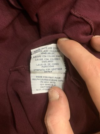 Maglione Ralph Lauren Rosso Uomo