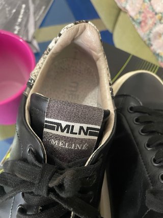Sneakers Meline donna vera pelle N.40