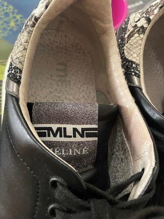 Sneakers Meline donna vera pelle N.40