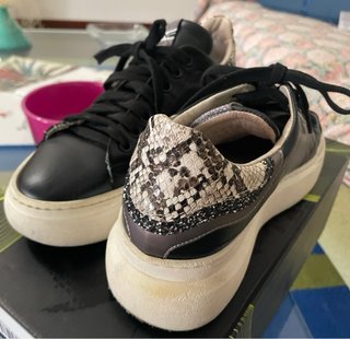 Sneakers Meline donna vera pelle N.40