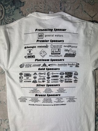 Nascar vintage racing print Tee