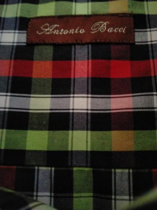 Camisa de cuadros hombre