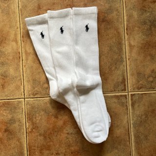 Calcetines Polo Ralph Lauren Blancos (3 pares)