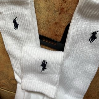 Calcetines Polo Ralph Lauren Blancos (3 pares)
