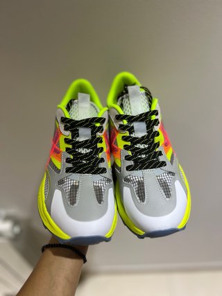 Zapatillas Munich Verdes y Rosas