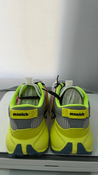 Zapatillas Munich Verdes y Rosas