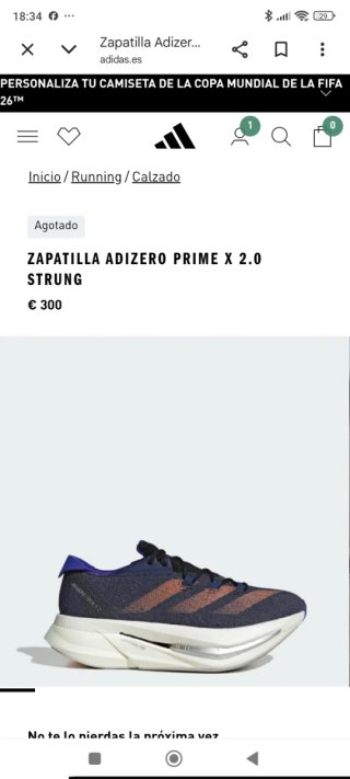 Adidas Adizero Prime X 2 Strung T44