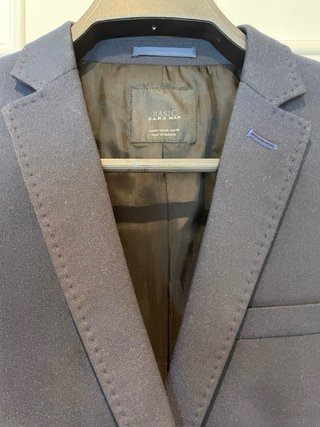 Chaqueta Sastre Zara Azul Talla 48