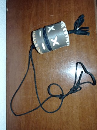 Colgante étnico porta objetos
