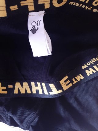 Boxer Off-White neri taglia L