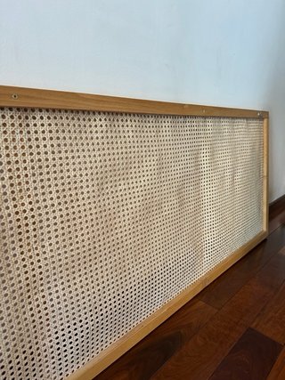 Cabecero Ratán y Madera