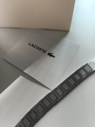 Pulsera Lacoste Hombre color plata