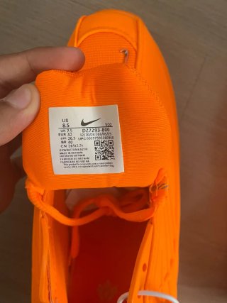 Nike Nocta Talla 42 Naranja Plata