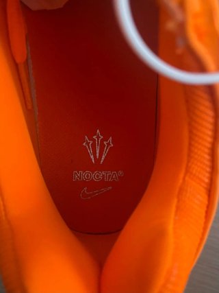 Nike Nocta Talla 42 Naranja Plata