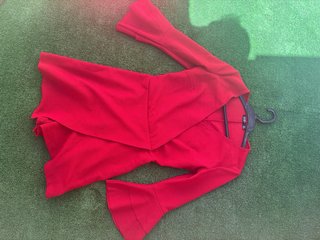 Vestido Bershka Rojo Talla S