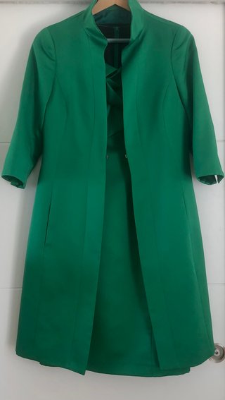 Vestido y Blazer ALBA CONDE Verde