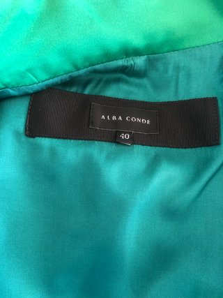 Vestido y Blazer ALBA CONDE Verde