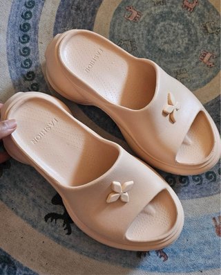 Sandalias SMFK tacón alto rosa