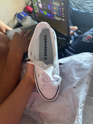 Converse All Star Blancas Talla 36