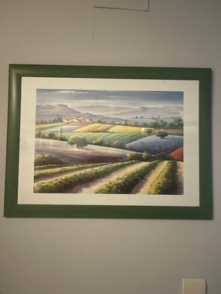 Cuadro paisaje contemporáneo
