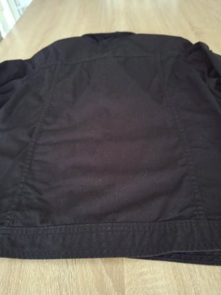 Caazadora vaquera negra mujer Talla XXL