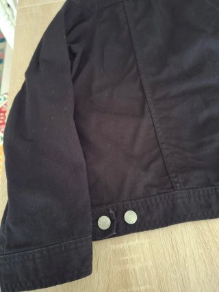 Caazadora vaquera negra mujer Talla XXL