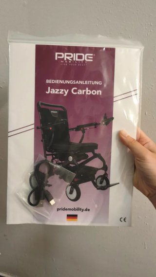 Silla de ruedas eléctrica Jazzy Carbon nueva