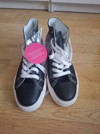 Zapatillas D.Franklin Mujer Negras Talla 41