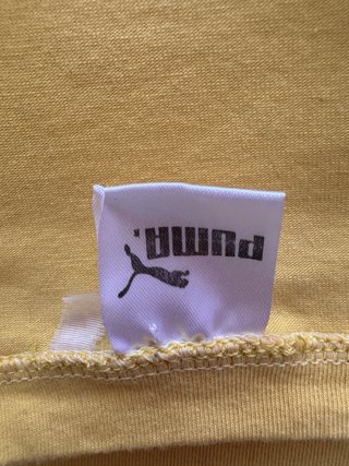 Camiseta Puma Amarilla Talla S