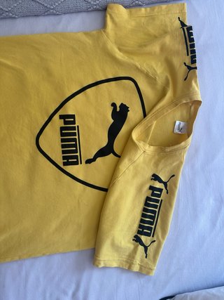 Camiseta Puma Amarilla Talla S