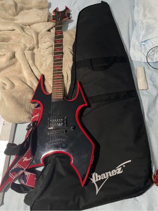 Guitarra Eléctrica BC Rich Negra Roja