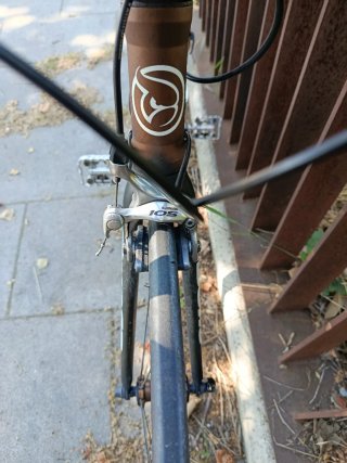 Bicicleta de carretera Ghost talla 49
