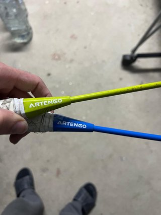 Kit 4 Raquetes Artengo + 7 Volantes