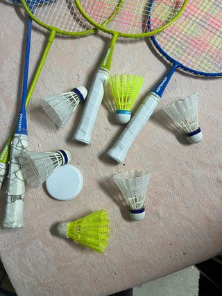 Kit 4 Raquetes Artengo + 7 Volantes