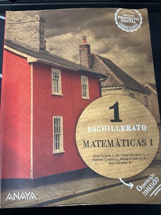 Libros de primero de Bachillerato