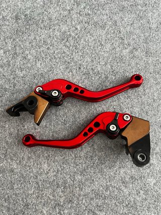 Manetas cortas Kawasaki Z750 rojas