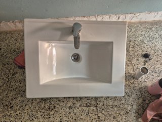 Lavamanos de cerámica blanco 61x46,5cm