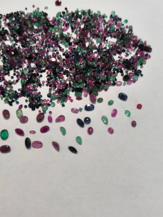 Lote piedras naturales para joyería