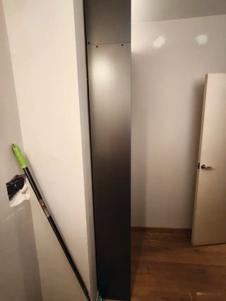 Estantería BILLY Ikea Negra/Gris