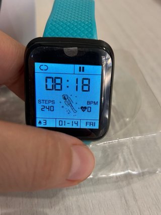 Smartwatch D13 Fitness Tracker Bluetooth Blu