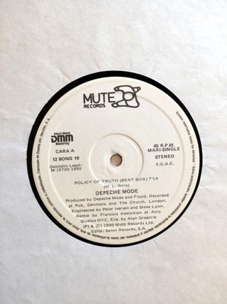 Depeche Mode Policy of Truth Maxi Vinilo