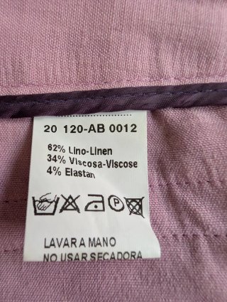 Pantalón Jocavi Talla 36 Rosa/lila