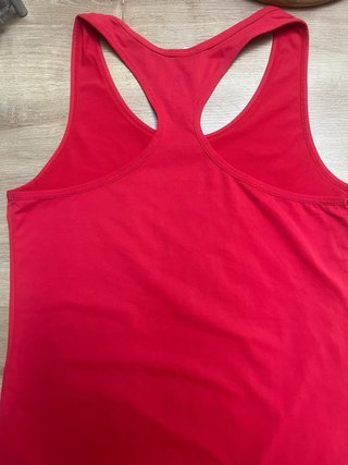 Camiseta deportiva Domyos roja talla M