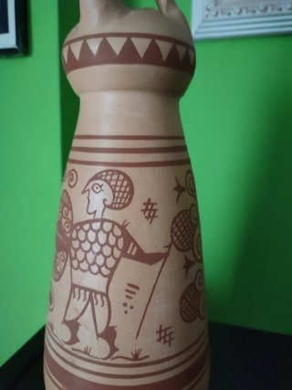 Botijo de cerámica artesanal