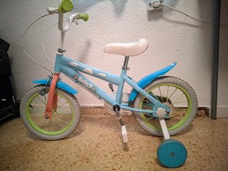 Bicicleta infantil Bluey 14 pulgadas