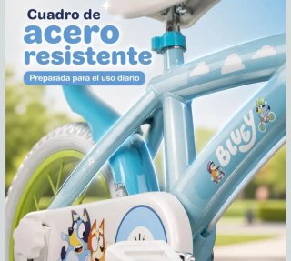 Bicicleta infantil Bluey 14 pulgadas